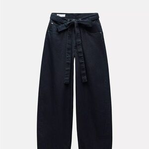 Classic dark blue Wide-Leg Women's Jeans